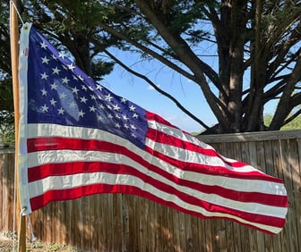 US Flag Flown Over Capitol for 9/11 Anniversary
