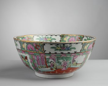 Chinese Rose Medallion Bowl