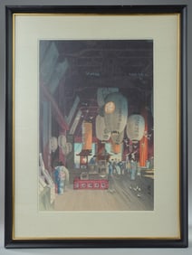 Eisho Narazaki Woodblock Print