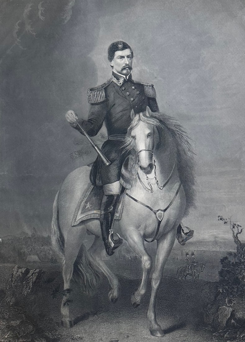 Two Civil War Engravings (1 of 6)