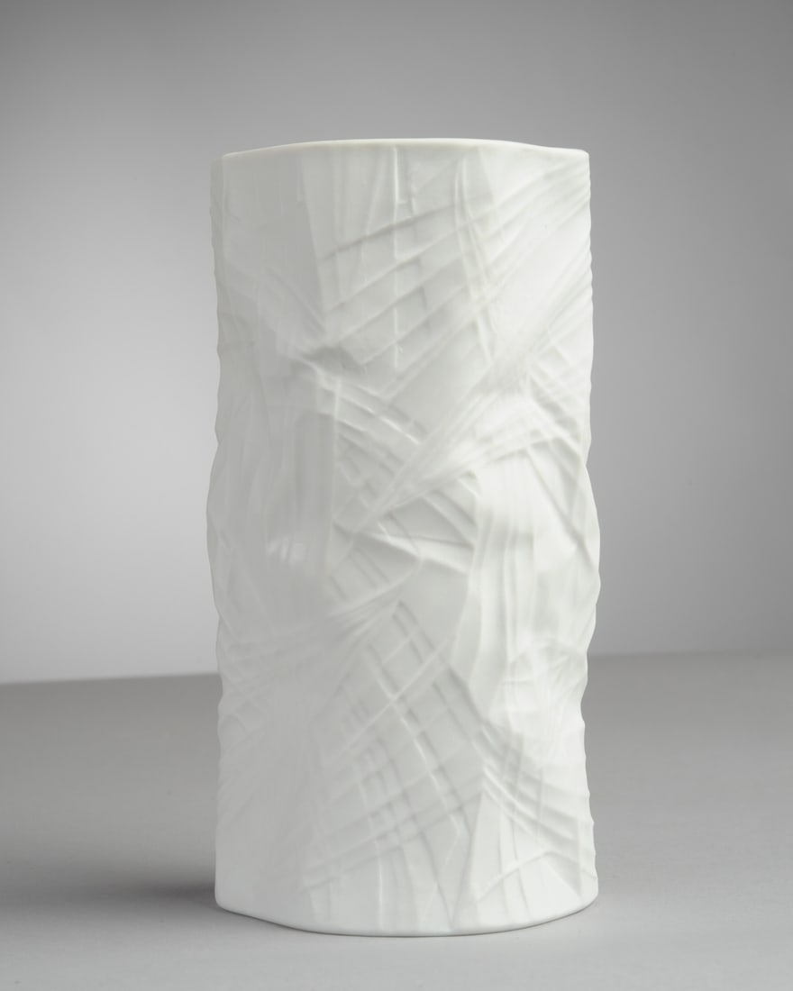 Rosenthal Studio-Linie Matte White Porcelain Vase (1 of 4)