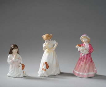 Three Royal Doulton Figures