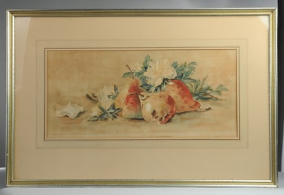 Watercolor on Paper Still Life