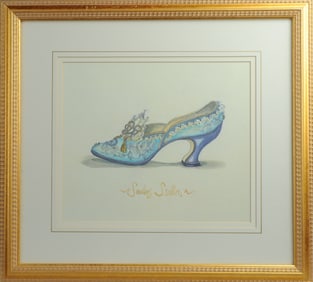 Pair Decorative Prints of Shoes