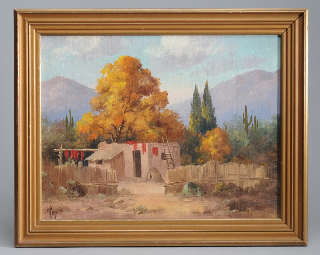 Willard Page (1885 - 1958) Oil on Board (1 of 5)