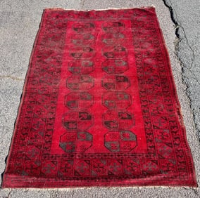 Vintage Turkmen Rug
