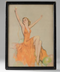 Wilton Willilams Pin-up Print