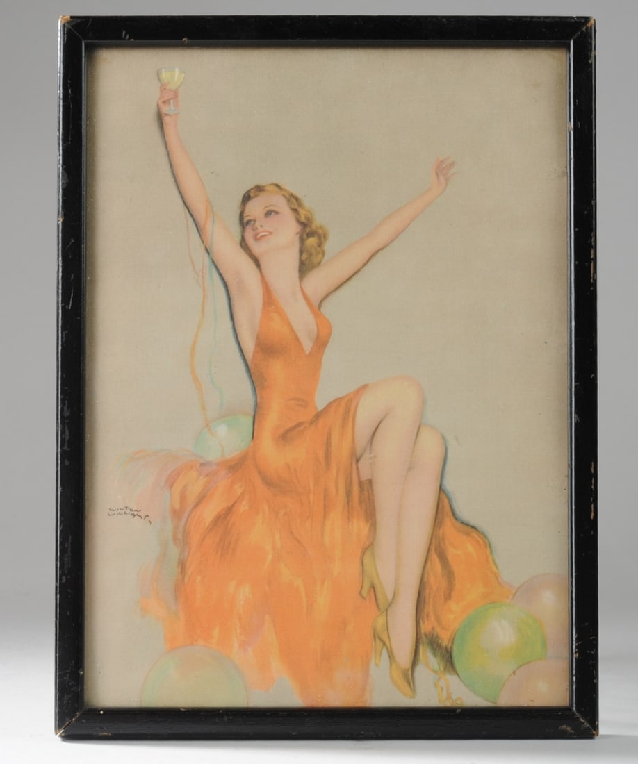 Wilton Willilams Pin-up Print (1 of 3)