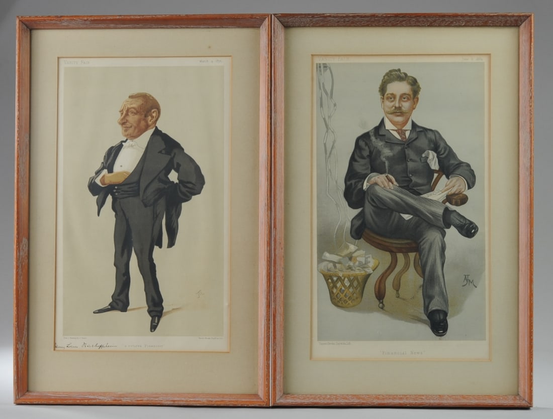 Two 19th C. Vanity Fair Lithographs (1 of 3)