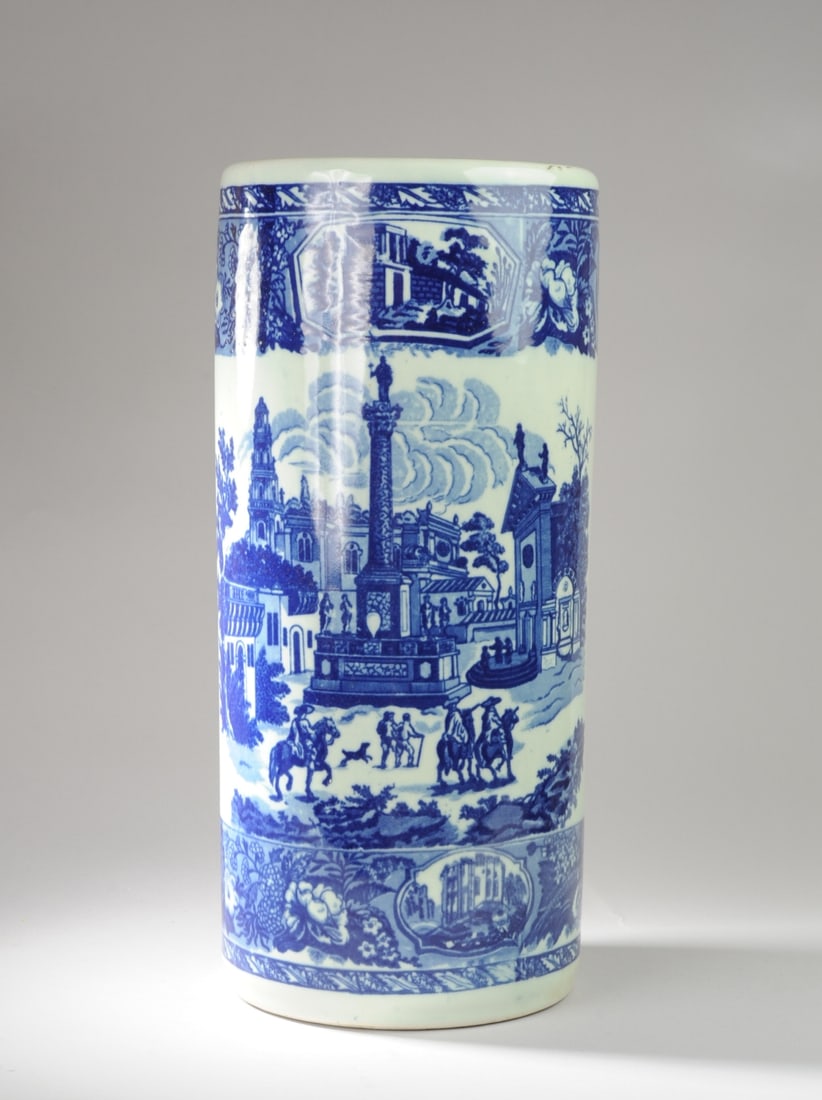 Victoria Ware Flow Blue Umbrella Stand (1 of 7)