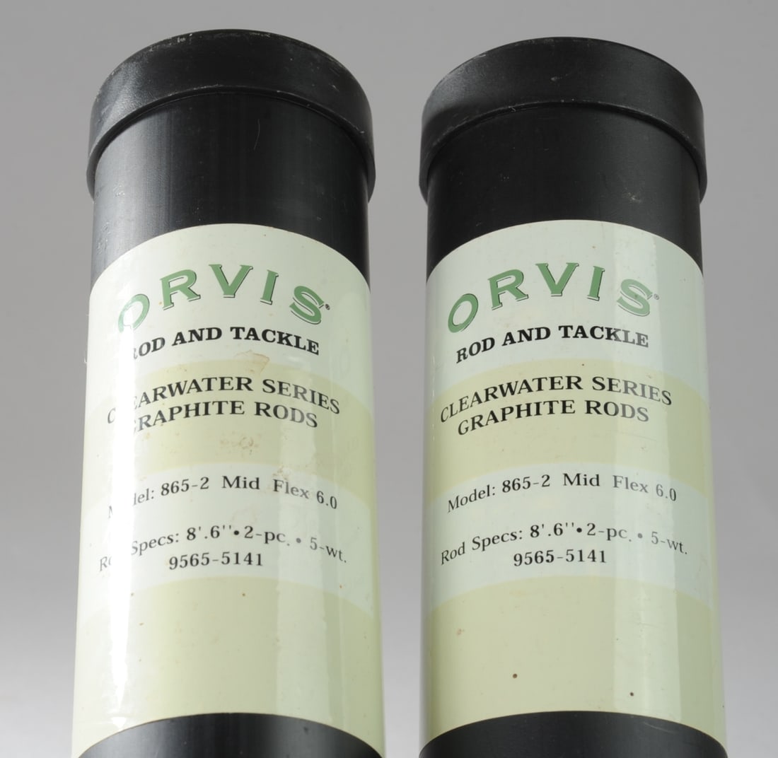 Two Orvis Clearwater Series Graphite Fishing Rods (1 of 4)