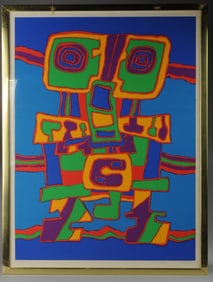 Jacques Soisson Original 1975 Serigraph