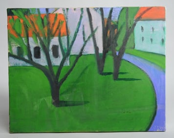 Jan Carl ter Weele (1935 - 2022) Oil on Canvas