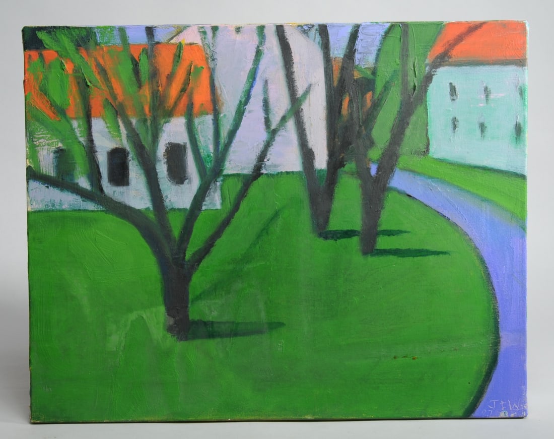 Jan Carl ter Weele (1935 - 2022) Oil on Canvas (1 of 6)