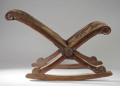 Regency Upholstered Gout Stool