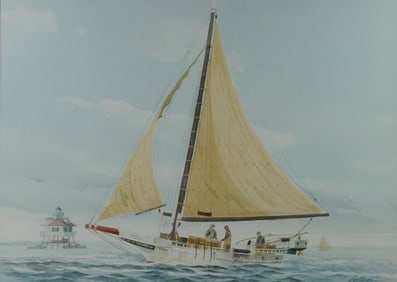 Richard Goertermiller Watercolor on Paper