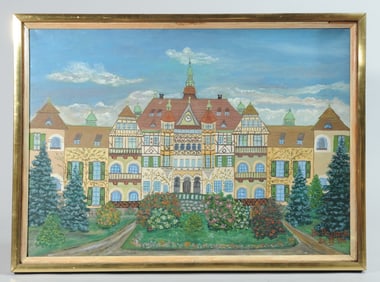 Brunon Podjaski (1915 - 1988) Oil on Canvas