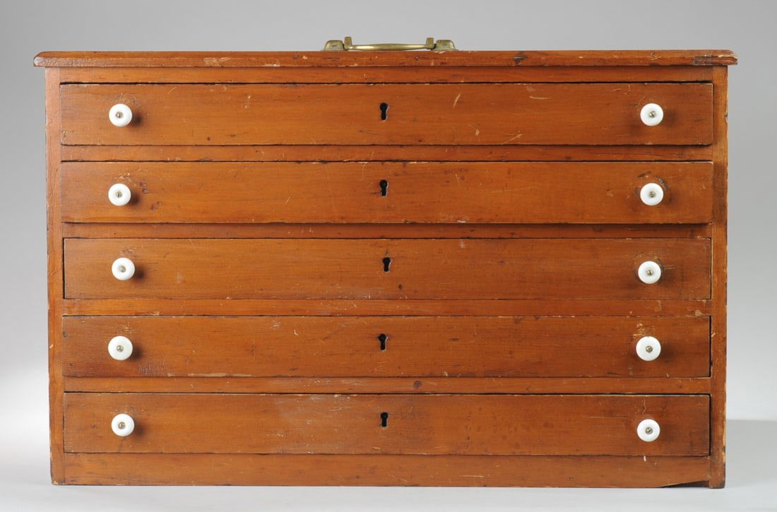 Early 20th C. Spool Cabinet (1 of 6)