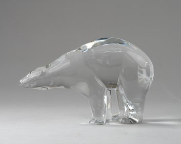 Baccarat Crystal Polar Bear