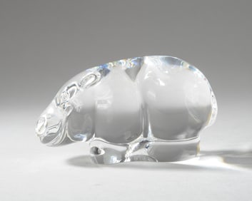 Steuben Glass Hippo