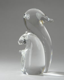 Steuben Glass Squirrel