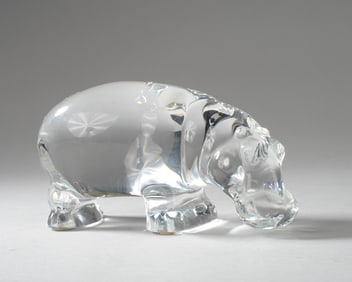 Baccarat Crystal Hippo