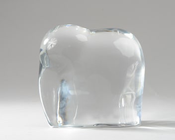 Baccarat Crystal Elephant