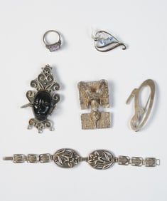 Mixed Grouping Sterling Silver Jewelry