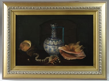 19th/e.20th C. Still Life Oil Painting