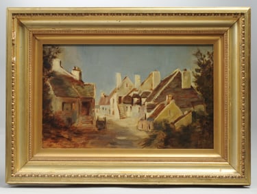 Edwardian Oil Painting Signed Murray