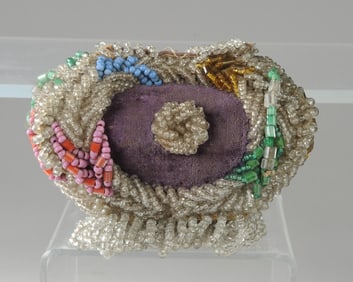 Native American Beaded Whimsy Purse / Evening Bag
