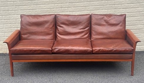Vatne Mobler Norway Leather Couch / Sofa