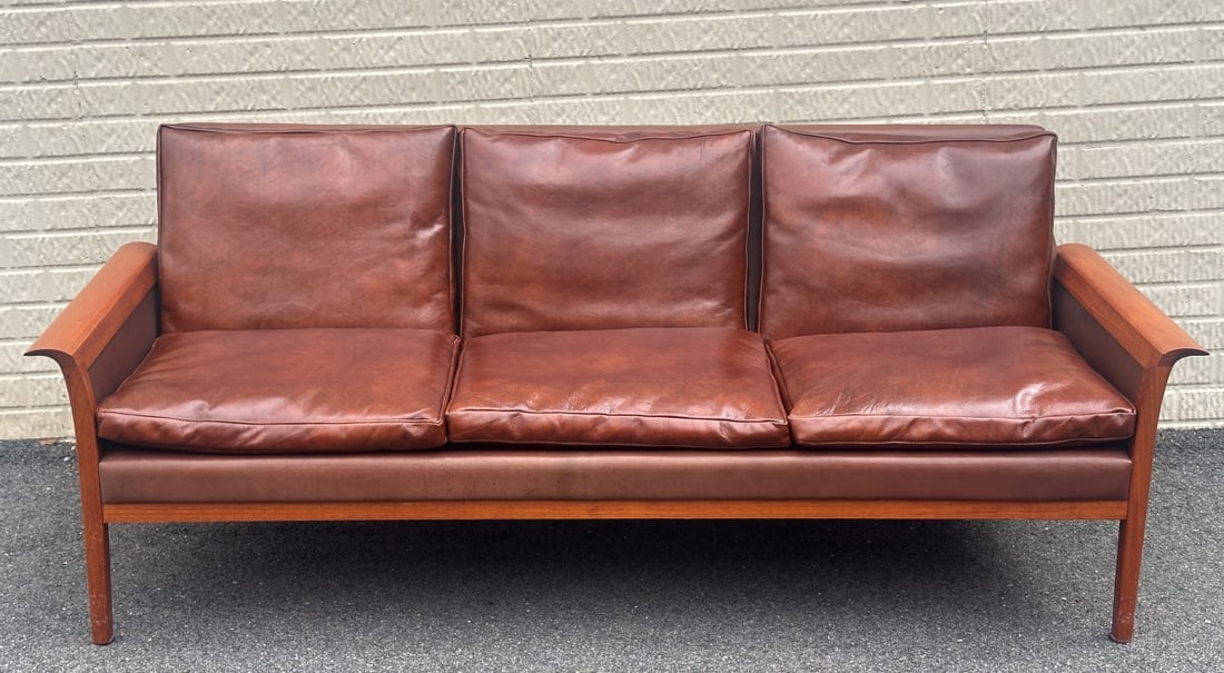 Vatne Mobler Norway Leather Couch / Sofa (1 of 10)