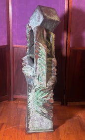 Rubin Peacock (b. 1941) Bronze Memorial Sculpture