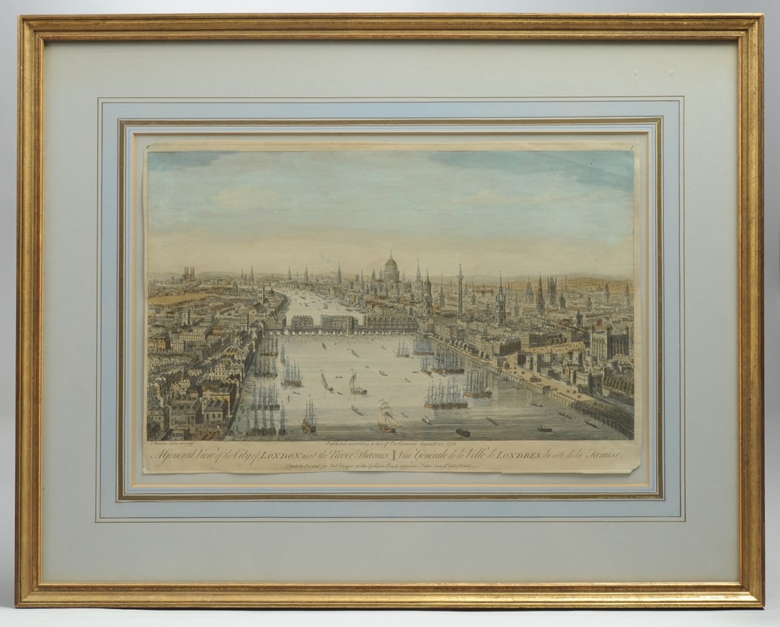 Thomas Bowles, General View of the City of London (1 of 10)