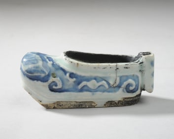 Antique Chinese Porcelain Shoe