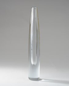 Strombergshyttan Swedish Modernist Glass Vase