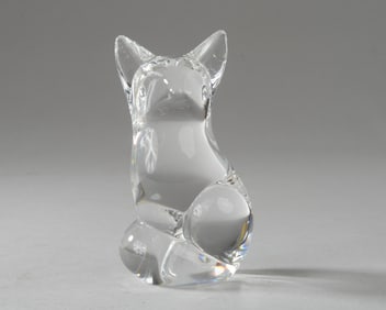 Steuben Glass Fox