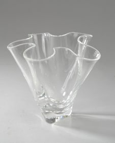 Steuben 1993 Handkerchief Vase