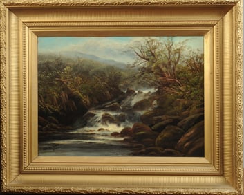 19th / e. 20th C. Oil Painting, T. Fairfax