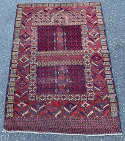 Antique Turkmen Ensi Rug