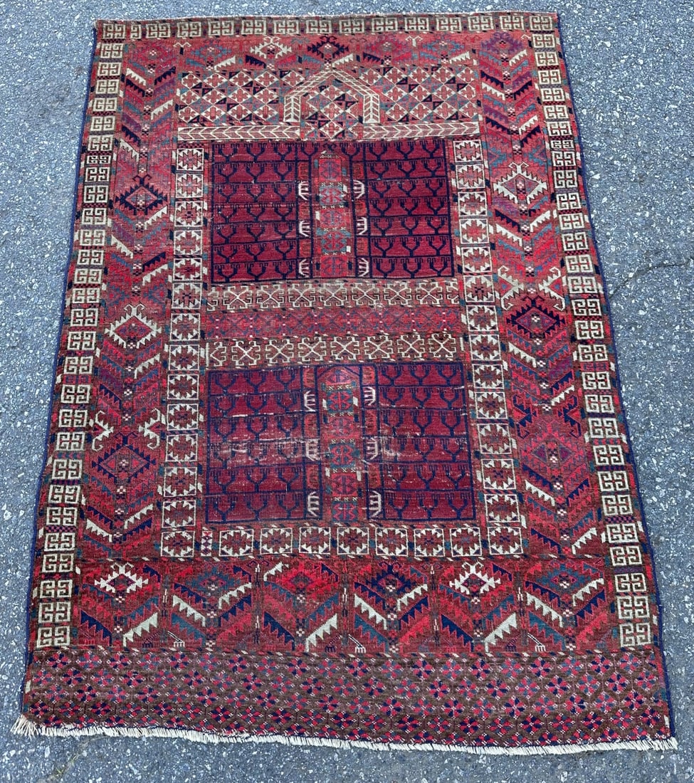 Antique Turkmen Ensi Rug (1 of 9)