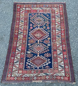 Antique Caucasian Rug
