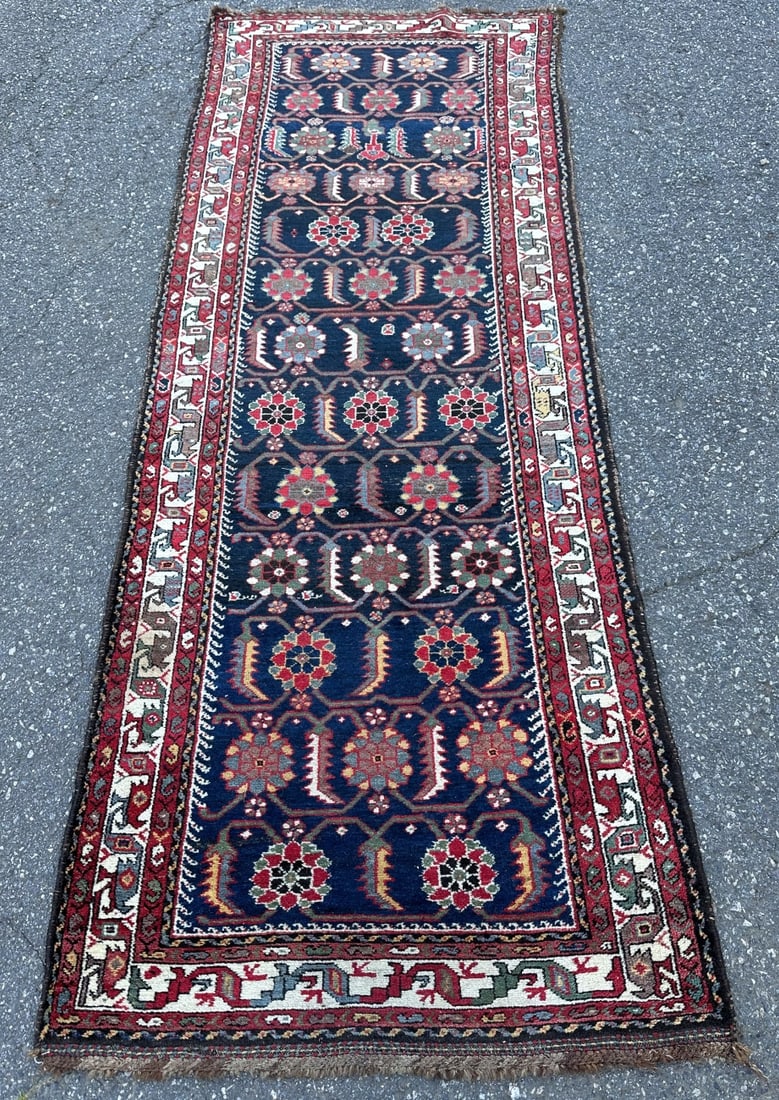 Semi-Antique Kurdish Tribal Runner (1 of 9)