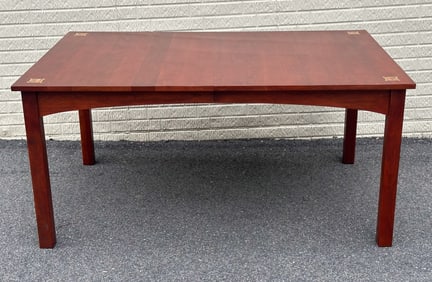 Stickley Inlaid Dining Table