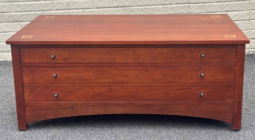 Stickley Inlaid Coffee Table