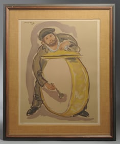 Mane Katz (Ukrainian/French, 1894-1962) Lithograph