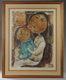 John Haymson (1903-1980, Austrian) Lithograph