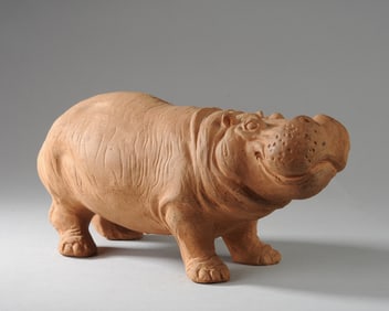 Terracotta Hippo