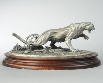 Florida Panther Audubon Sculpture Glen Loates